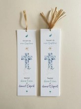 lot de 2 signets de baptême